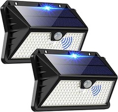Las mejores luces solares con sensor de movimiento económicas