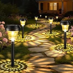 Efectividad de las luces solares de jardín en invierno