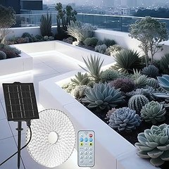 Beneficios de las tiras LED solares para iluminar tu jardín