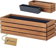 Pros y contras de usar jardineras de madera en tu jardín