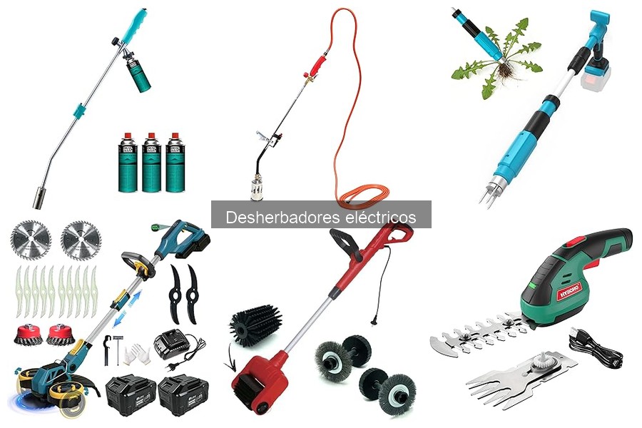 Accesorios Esenciales para Desherbadores Eléctricos
