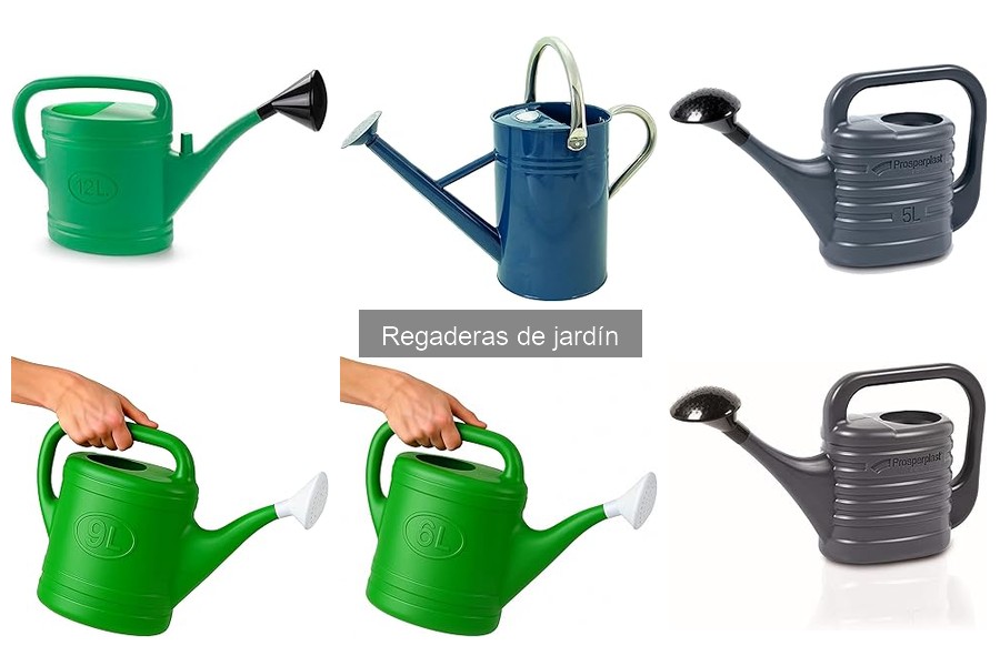 Accesorios imprescindibles para regaderas de jardín