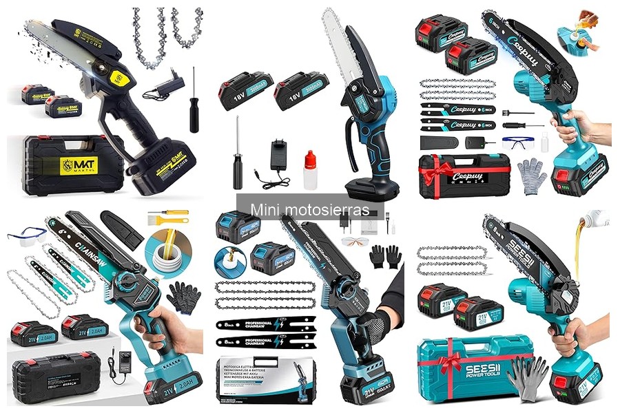 Accesorios indispensables para tu mini motosierra