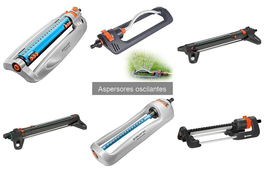 Ajusta tu aspersor oscilante para un riego eficaz