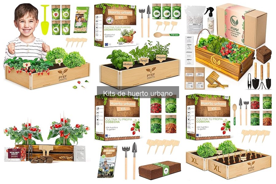 Alternativas a Kits de Huerto Urbano para Cultivar en Casa