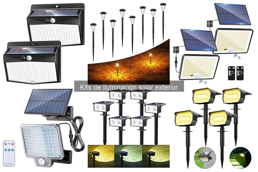 Alternativas a Kits de Iluminación Solar Exterior
