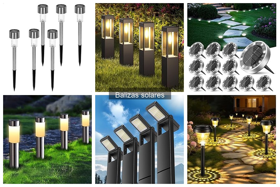 Alternativas a las balizas solares para iluminar exteriores