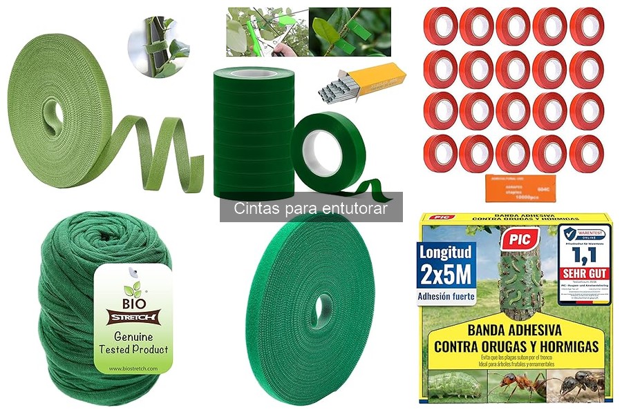 Alternativas a las Cintas para Entutorar Plantas
