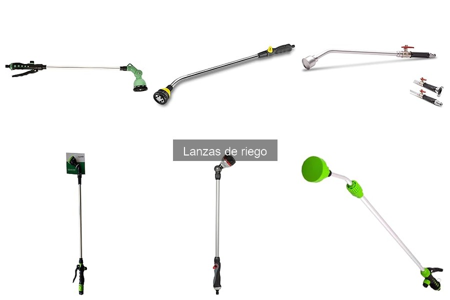 Alternativas a las lanzas de riego tradicionales