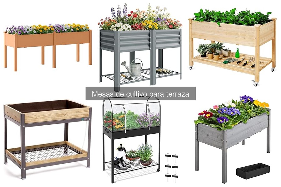 Alternativas a las Mesas de Cultivo para Terrazas