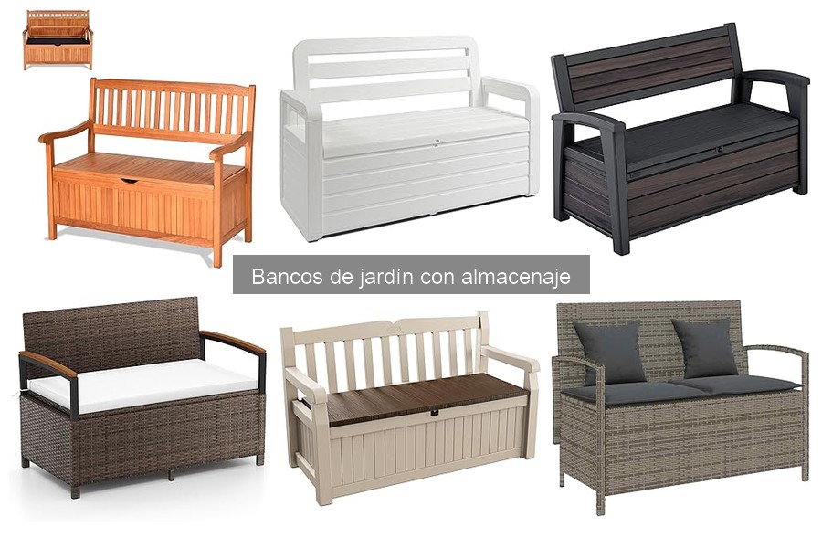Alternativas a los Bancos de Jardín con Almacenaje