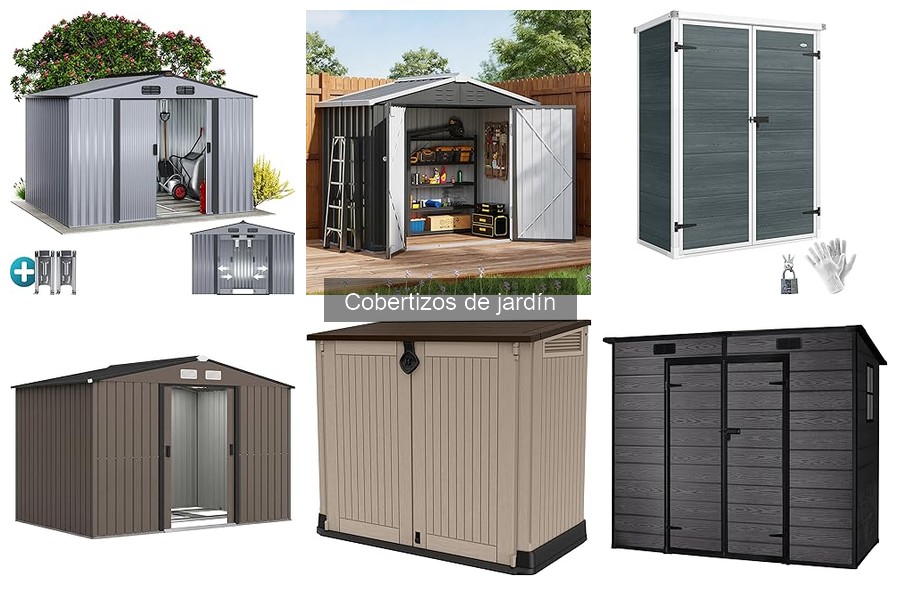 Alternativas a los cobertizos de jardín: opciones de almacenamiento