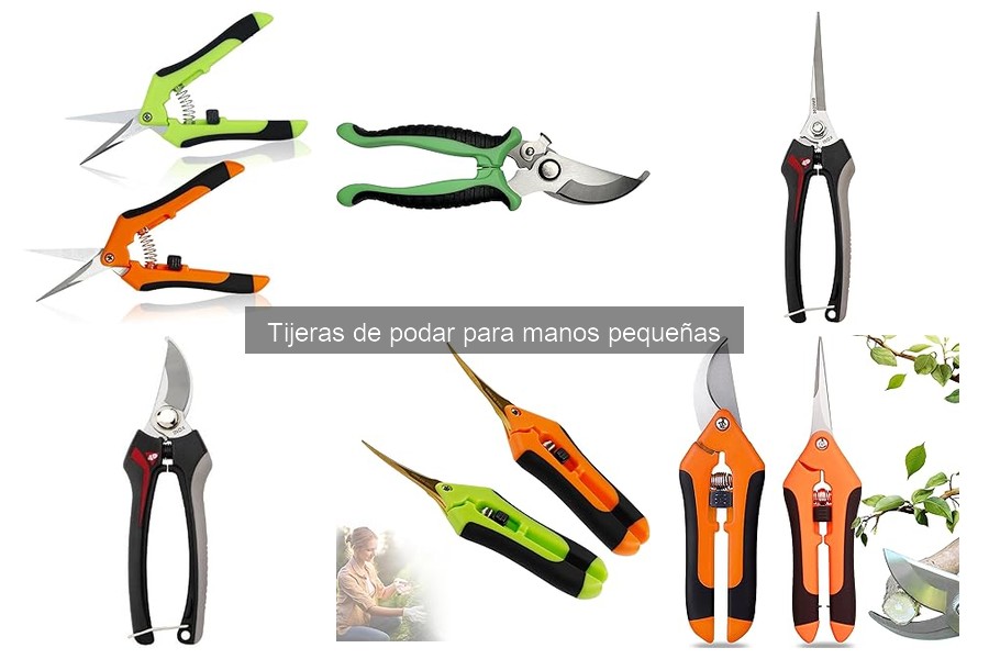 Alternativas a tijeras de podar para manos pequeñas