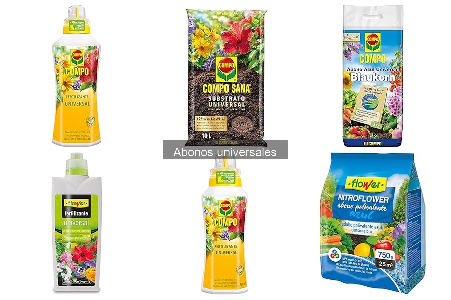 Alternativas al abono universal para tu jardín