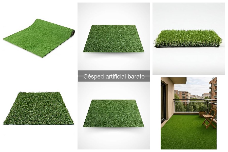 Alternativas al césped artificial barato para tu jardín