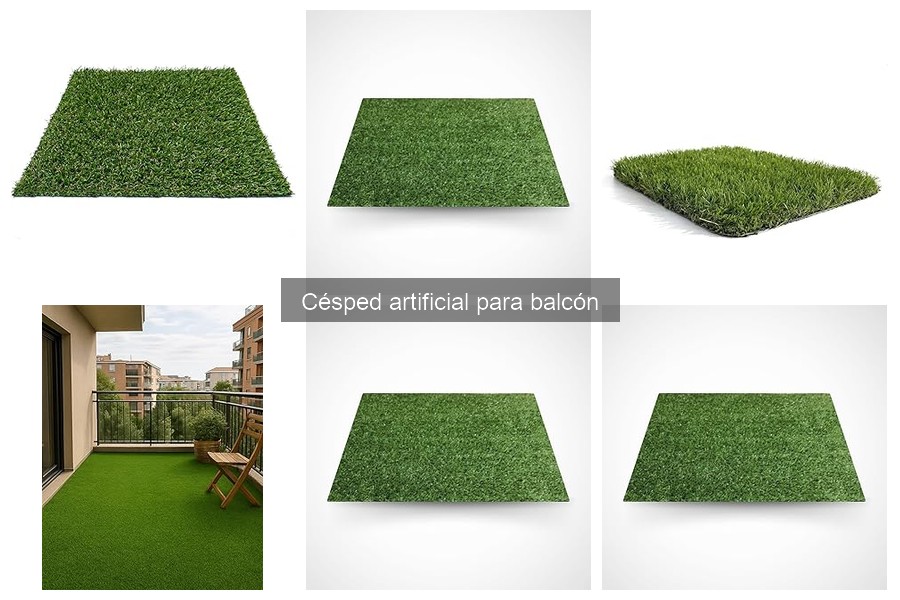 Alternativas al césped artificial para decorar tu balcón