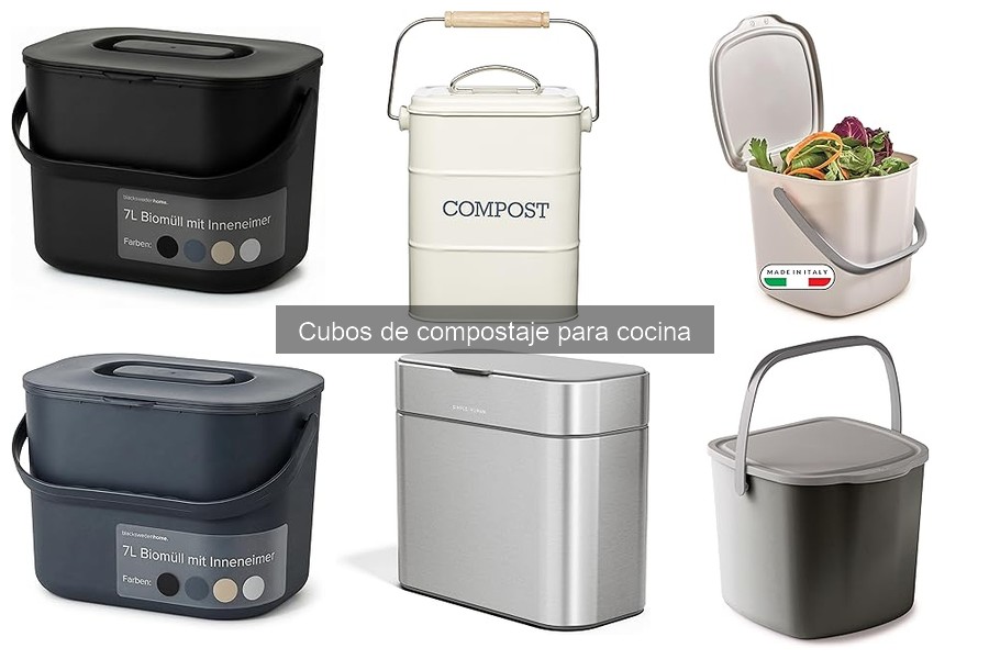 Alternativas al cubo de compostaje para cocina