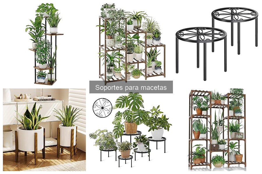 Alternativas Creativas a Soportes para Macetas Tradicionales