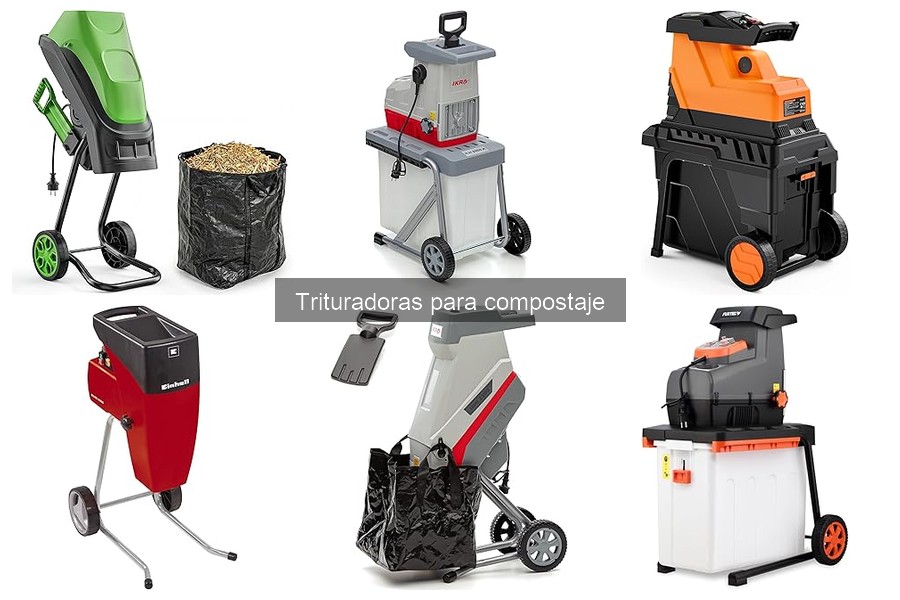 Alternativas ecológicas al uso de trituradoras para compostaje
