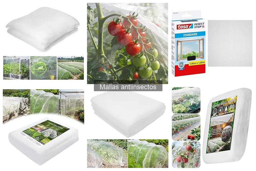 Alternativas efectivas a las mallas antiinsectos para huertos
