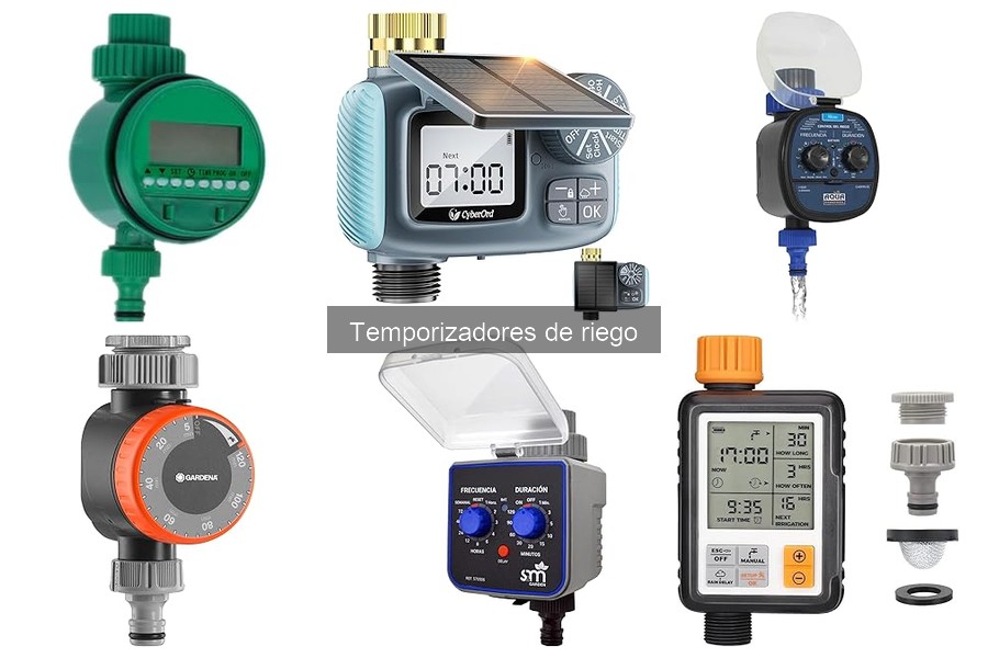 Alternativas efectivas a los temporizadores de riego