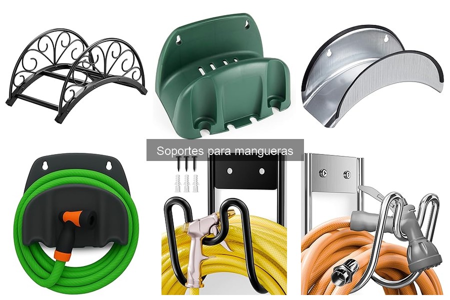 Alternativas innovadoras a los soportes para mangueras