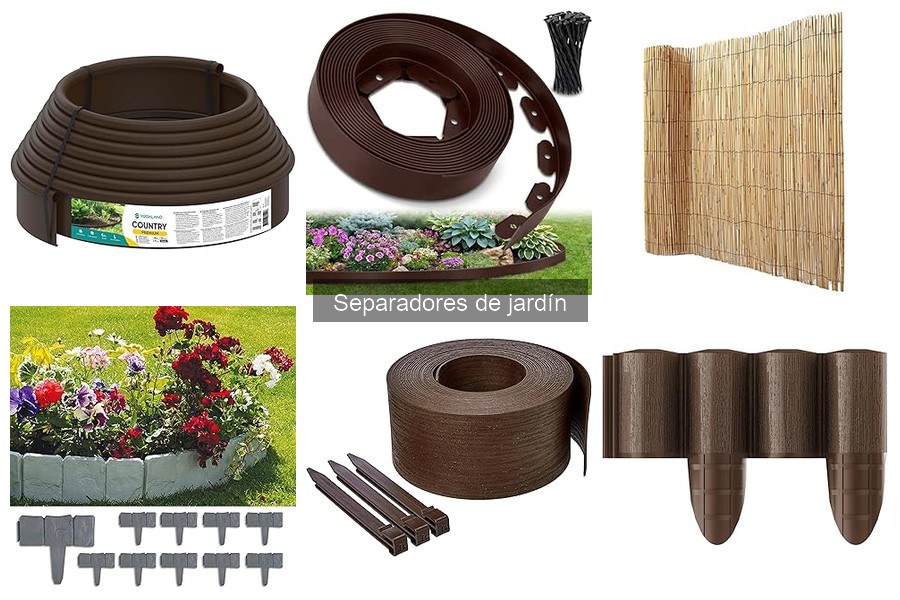 Alternativas Innovadoras a Separadores de Jardín