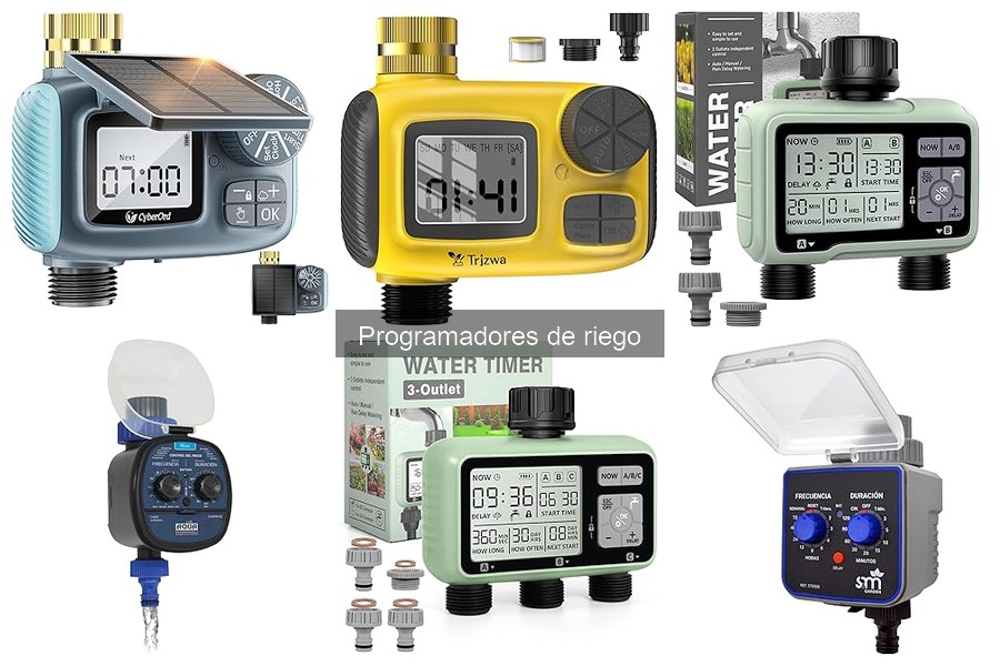 Alternativas manuales a programadores de riego automáticos
