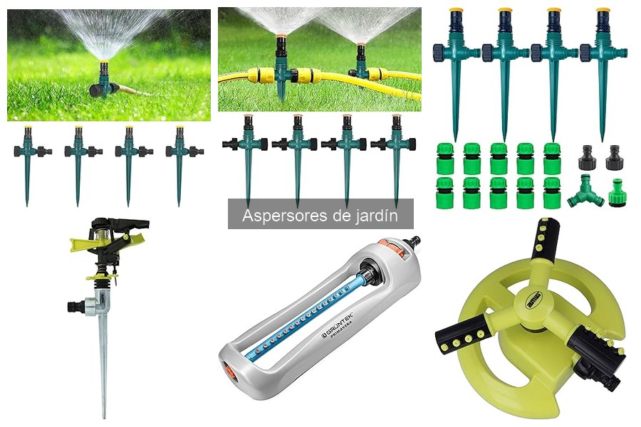 Aspersores de jardín ecológicos: riego sostenible y eficiente