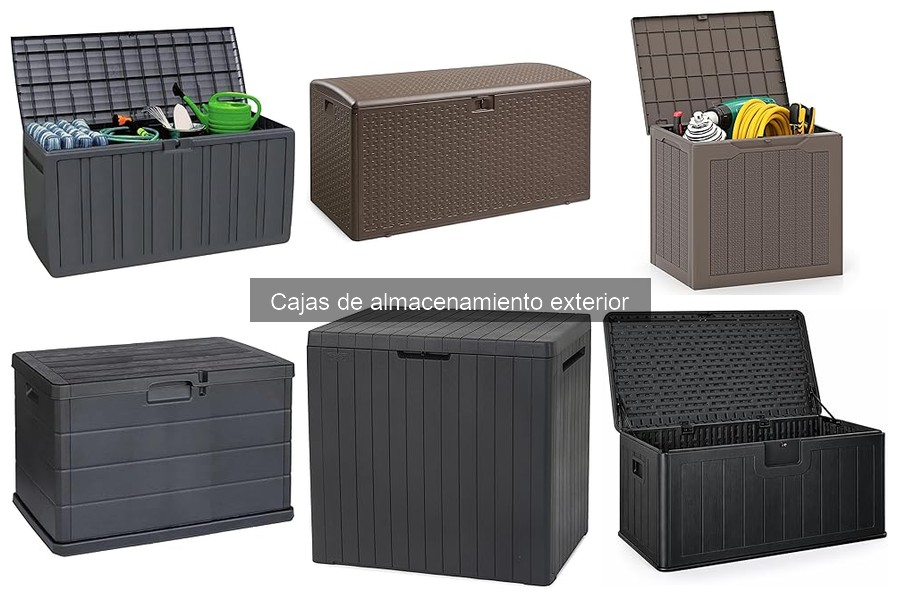 Beneficios de las cajas de almacenamiento cerradas para exteriores