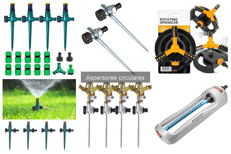 Beneficios de los Aspersores Circulares en Riego Automático
