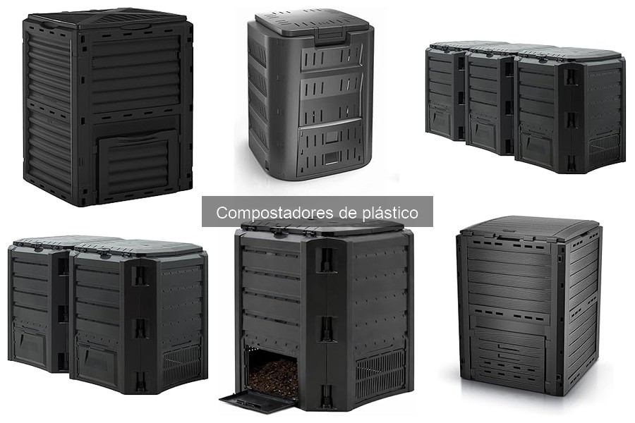 Ciclo de compostaje en compostadores de plástico