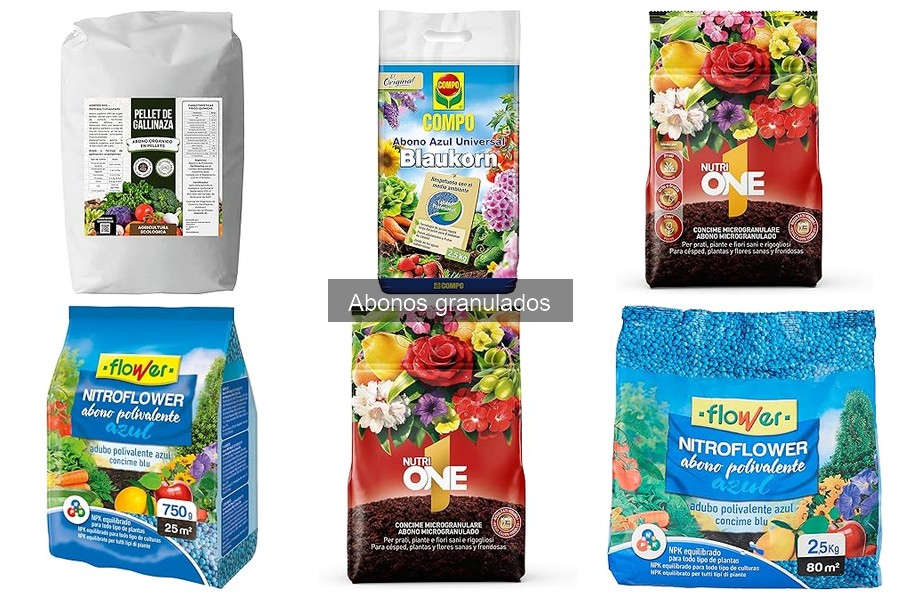Cómo aplicar abono granulado correctamente en tu jardín