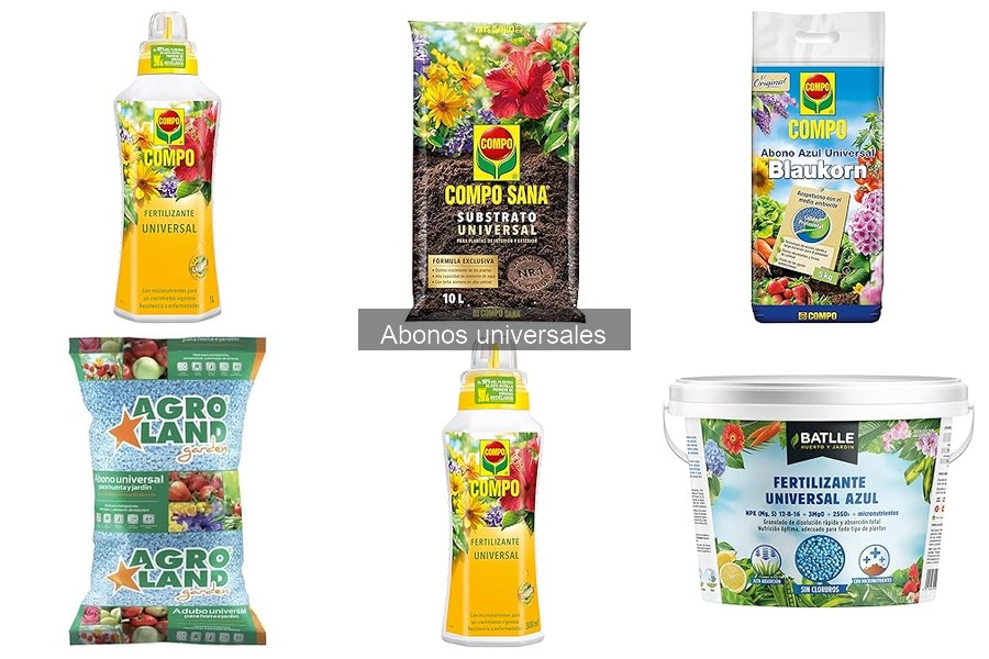 Cómo elegir el abono universal ideal para tus plantas