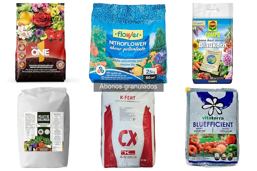 Cómo elegir el mejor abono granulado para tu jardín