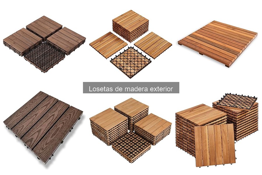 Cómo elegir las mejores losetas de madera exterior