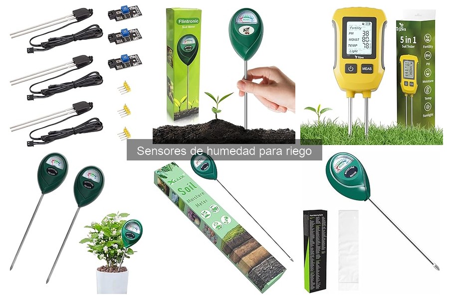 Cómo elegir un sensor de humedad para riego adecuado