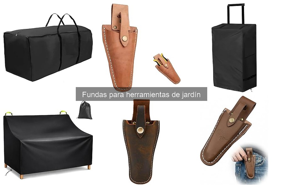 Cómo instalar una funda para herramientas de jardín