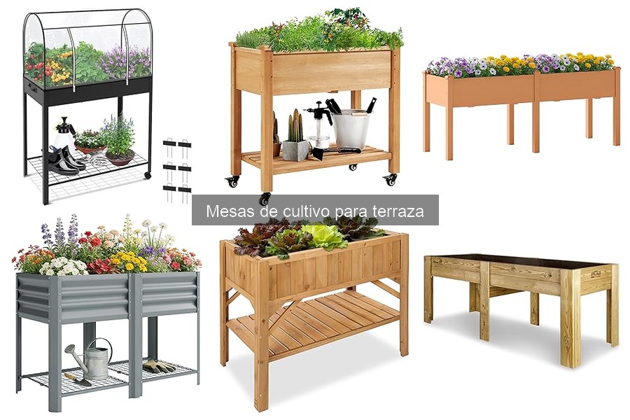 Cómo instalar una mesa de cultivo en la terraza fácilmente