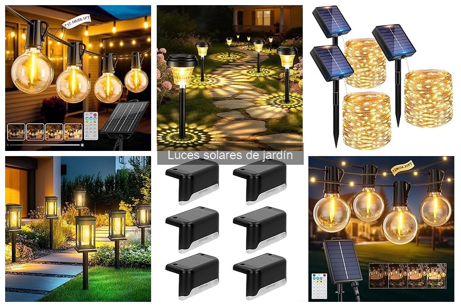Cómo limpiar y prolongar la vida de tus luces solares de jardín