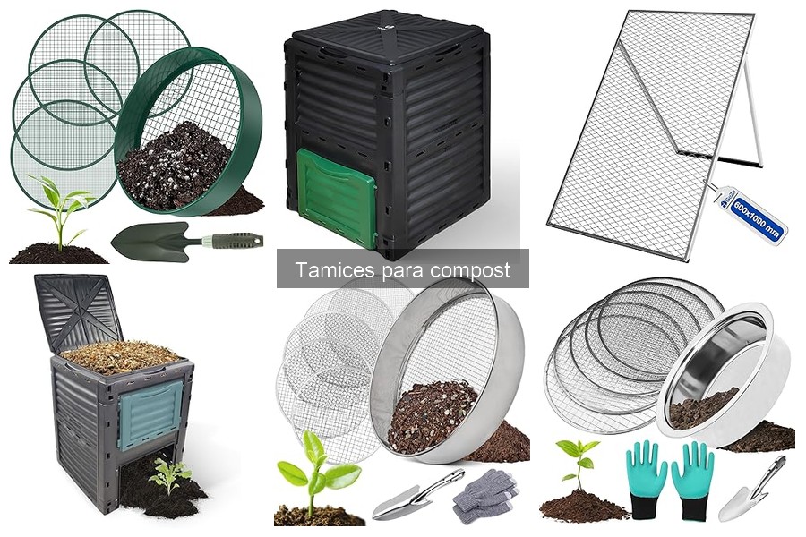 Cómo los tamices mejoran la calidad del compost