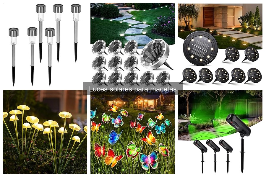 Cómo mantener luces solares para macetas de forma efectiva