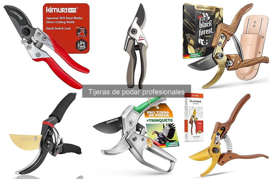 Cómo Mantener Tijeras de Podar Profesionales en Óptimas Condiciones