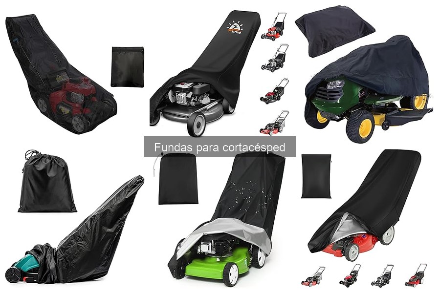 Cómo mantener y limpiar fundas para cortacésped