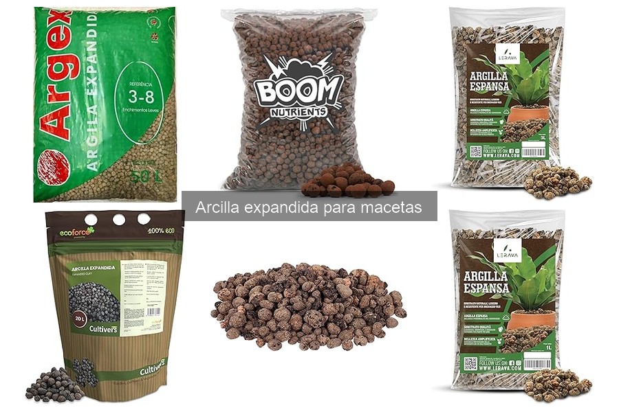 Cómo usar arcilla expandida en macetas para cultivo urbano