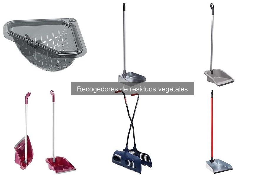 Cómo usar correctamente el recogedor de residuos vegetales
