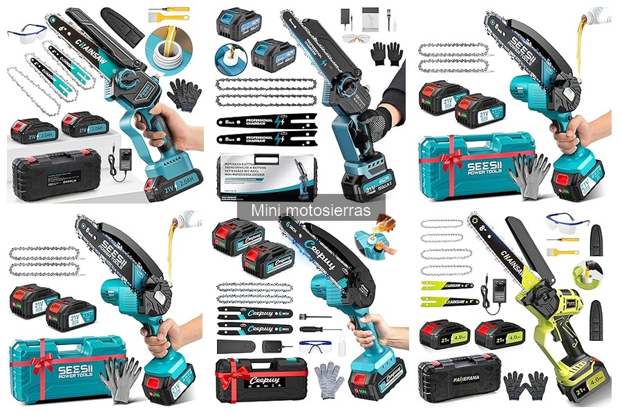 Cómo usar correctamente una mini motosierra: guía práctica