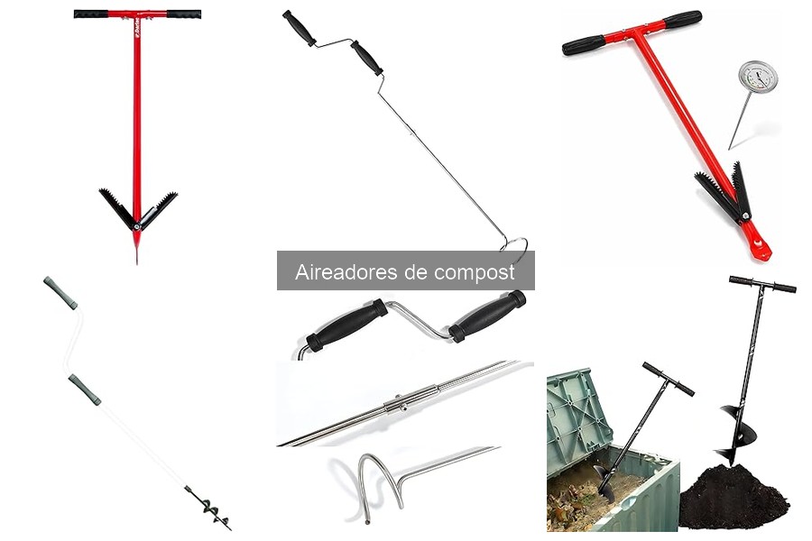 Cómo usar un aireador de compost correctamente