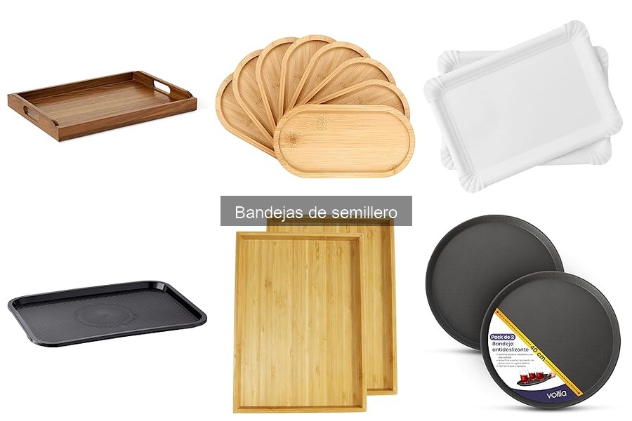 Cómo utilizar una bandeja de semillero correctamente
