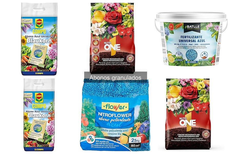 Comparativa: Abonos Granulados vs. Líquidos para Jardinería